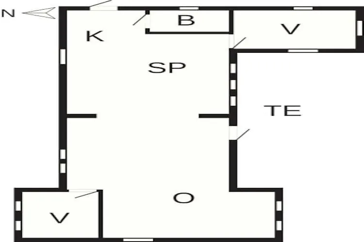 4 Person Holiday Home In スケーエン
